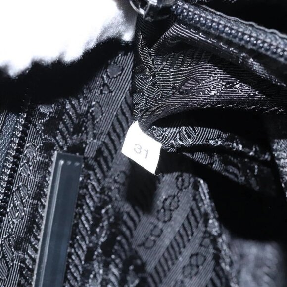 PRADA Sports Shoulder Bag Canvas Gray Silver Auth - Picture 8 of 16